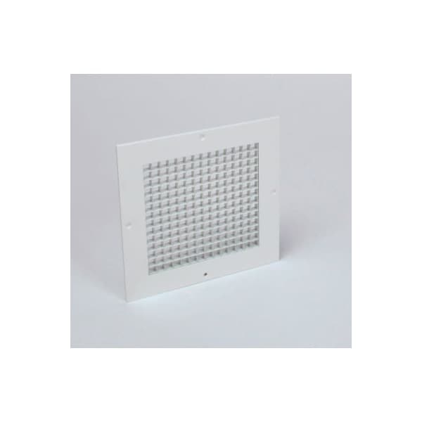 American Louver/Plasticade American Louver Eggcrate Return Grille, Surface Mount, 12in x 12in, White, PK5 AG-12X12-RSW-5PK - main